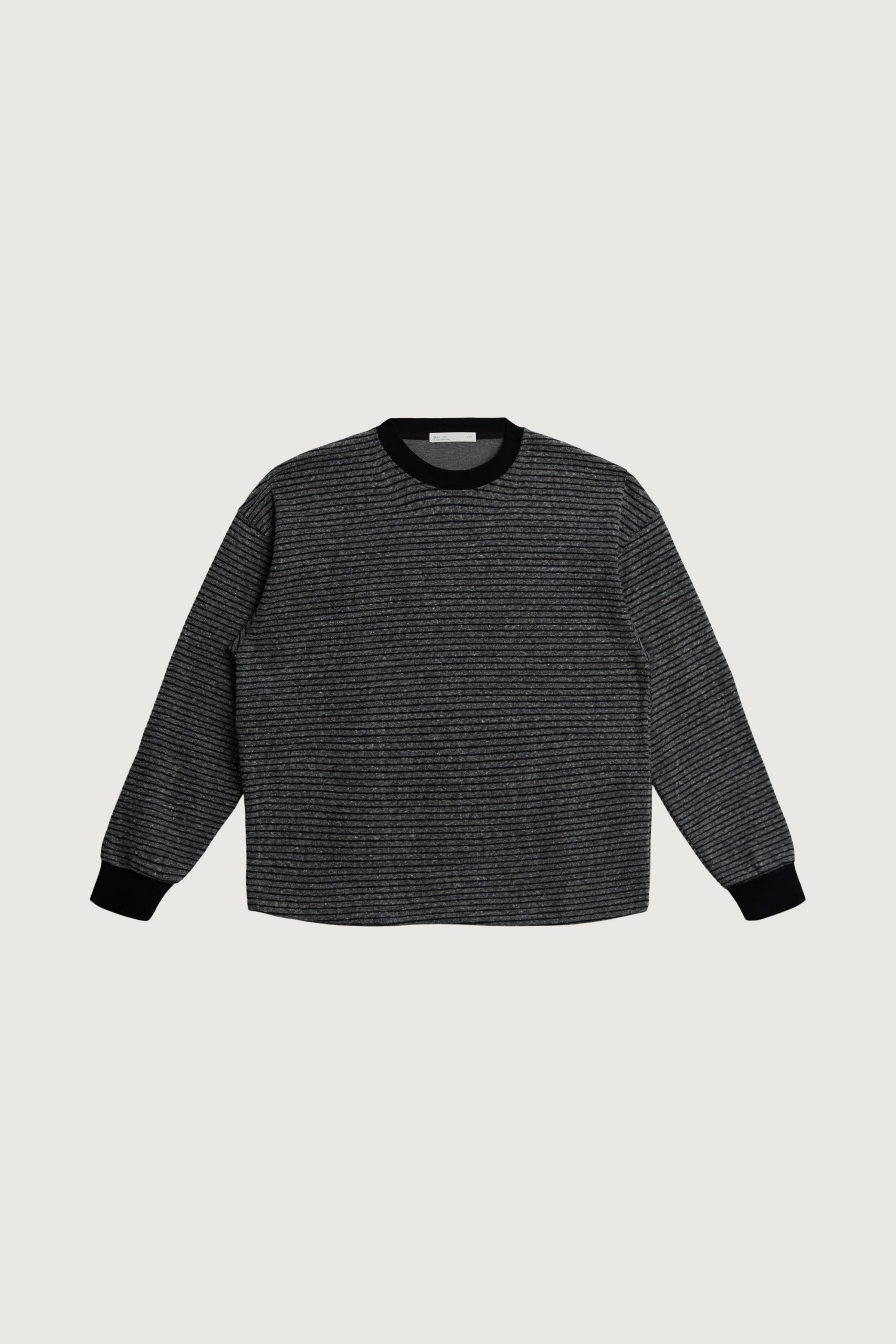 STRIPED CREW NECK T-SHIRT